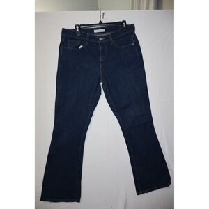 Levis 515 Boot Cut Jeans Womens 10 Medium Dark Wash Denim Blue